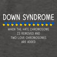 Down Syndrome When The Hate Chromosome Is Removed Vector Backpack