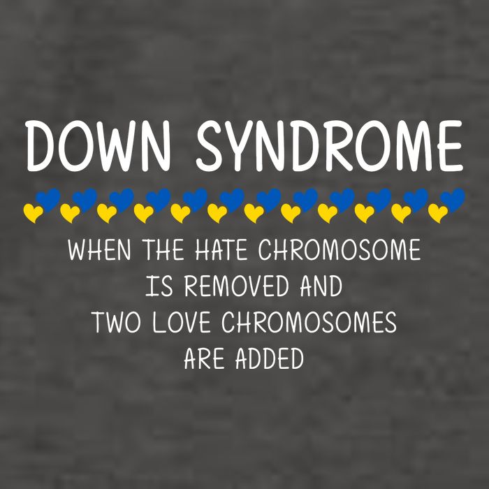Down Syndrome When The Hate Chromosome Is Removed Vector Backpack