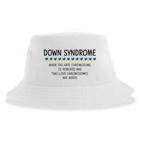 Down Syndrome When The Hate Chromosome Is Removed Sustainable Bucket Hat