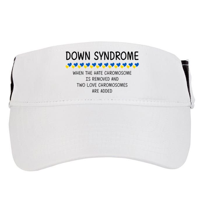 Down Syndrome When The Hate Chromosome Is Removed Adult Drive Performance Visor