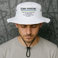 Down Syndrome When The Hate Chromosome Is Removed Bucket Hat