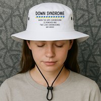 Down Syndrome When The Hate Chromosome Is Removed Bucket Hat