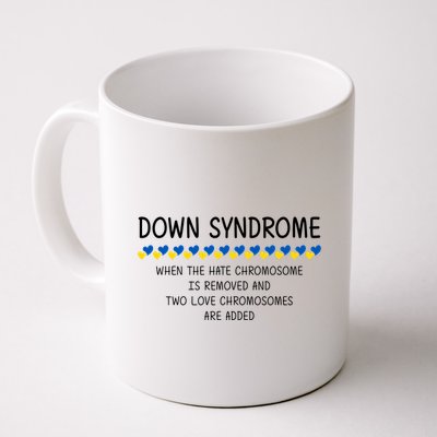 Down Syndrome When The Hate Chromosome Is Removed Mug