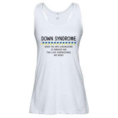 Down Syndrome When The Hate Chromosome Is Removed Ladies Essential Flowy Tank