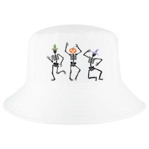 Dancing Skeleton Witches Halloween Great Gift Cool Comfort Performance Bucket Hat