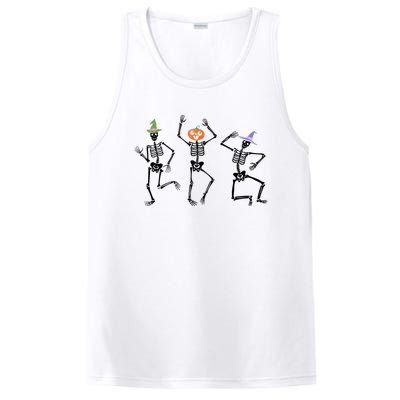 Dancing Skeleton Witches Halloween Great Gift PosiCharge Competitor Tank