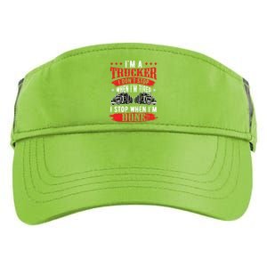 Don't Stop When Tired Funny Trucker Gift Truck Driver Gift Adult Drive Performance Visor