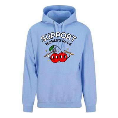 Doublecrossco Support Women Rage Unisex Surf Hoodie