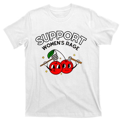 Doublecrossco Support Women Rage T-Shirt