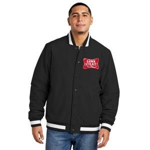 Damn Strait Western Country Music Insulated Varsity Jacket