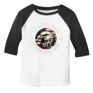 Delaware Stands With Trump Gift Toddler Fine Jersey T-Shirt