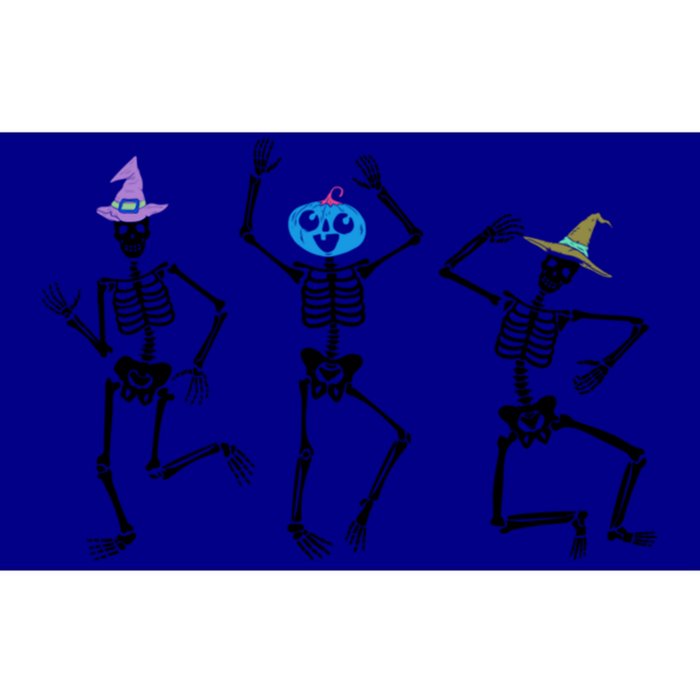 Dancing Skeleton Witches Halloween Cute Gift Bumper Sticker