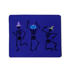 Dancing Skeleton Witches Halloween Cute Gift Mousepad