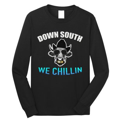 Down South We Chillin Long Sleeve Shirt