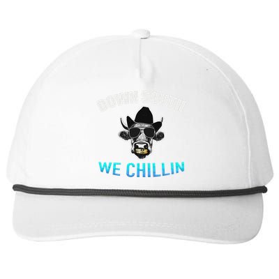 Down South We Chillin Snapback Five-Panel Rope Hat