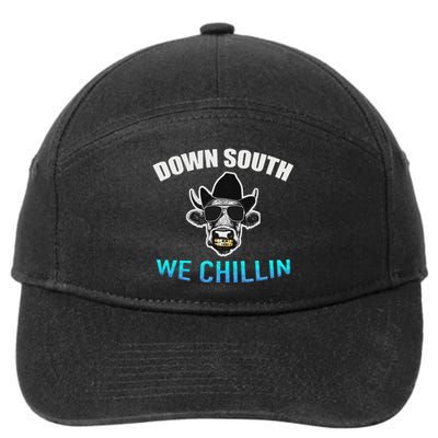 Down South We Chillin 7-Panel Snapback Hat