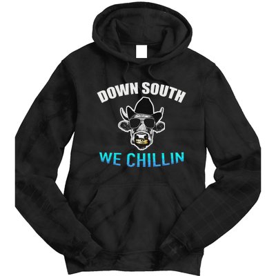 Down South We Chillin Tie Dye Hoodie