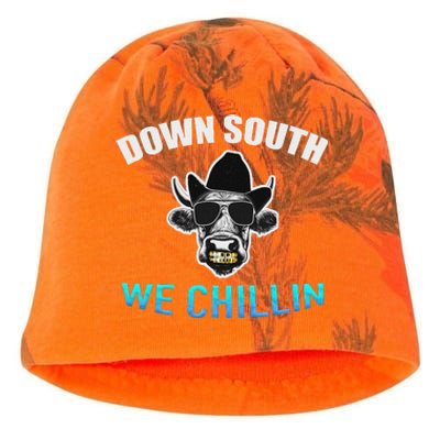 Down South We Chillin Kati - Camo Knit Beanie