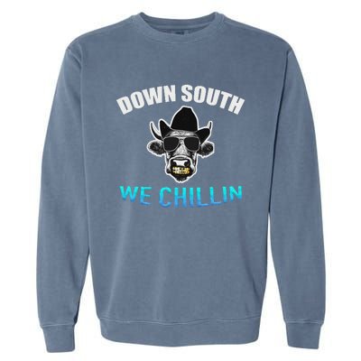 Down South We Chillin Garment-Dyed Sweatshirt