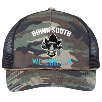 Down South We Chillin Retro Rope Trucker Hat Cap