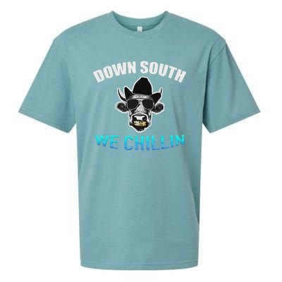 Down South We Chillin Sueded Cloud Jersey T-Shirt