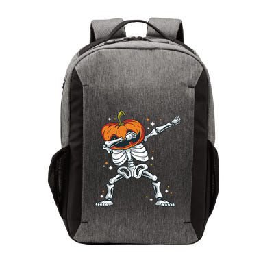 Dabbing Skeleton With Pumpkin Head Jack O Lantern Dab Gift Vector Backpack