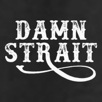 Damn S.T.R.A.I.T Western Country Music Golf Towel