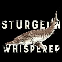 Distressed Sturgeon Whisperer Beluga Fish Funny Gift Flat Bill Trucker Hat