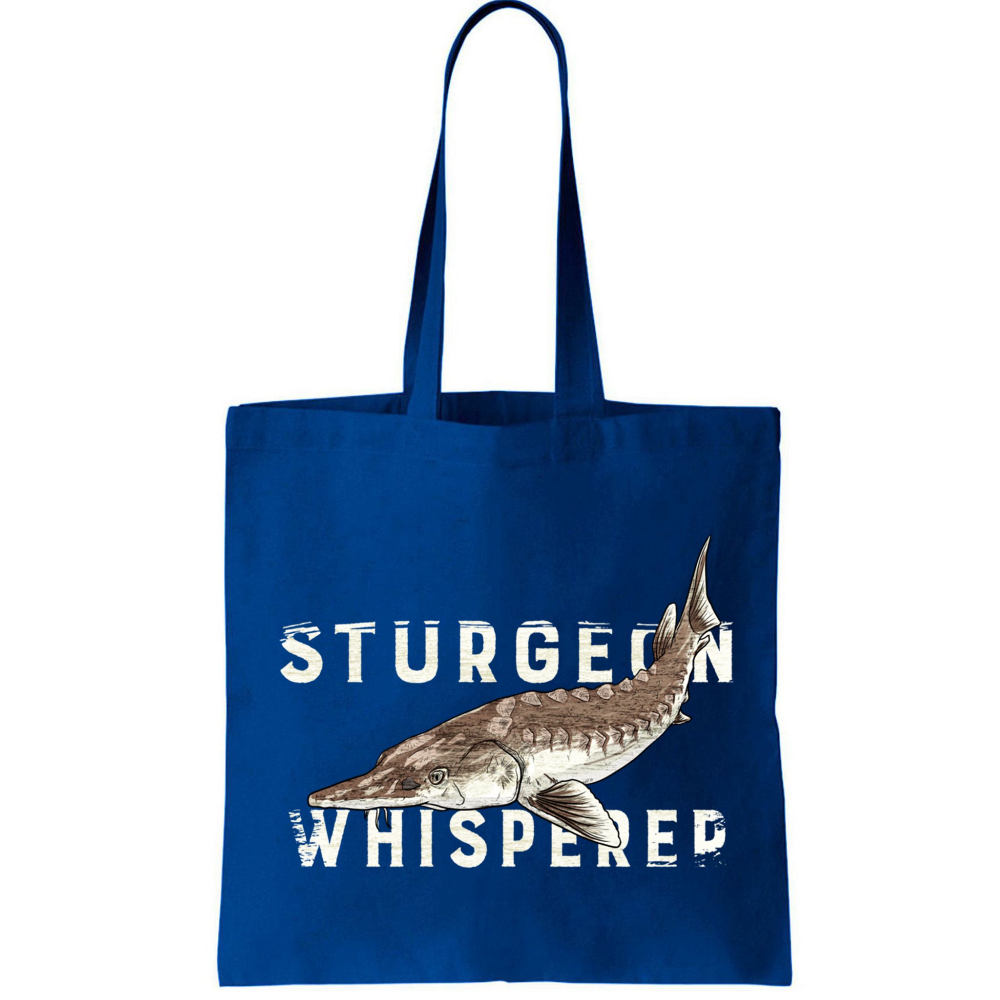 Distressed Sturgeon Whisperer Beluga Fish Funny Gift Bag