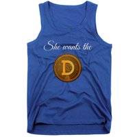 Dogecoin She Wants The D Crypto Cryptocurrency Trader Gift Tank Top