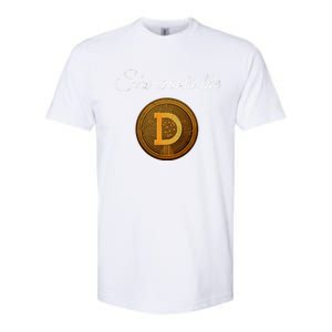 Dogecoin She Wants The D Crypto Cryptocurrency Trader Gift Softstyle CVC T-Shirt