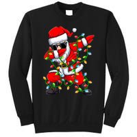 Dabbing Santa Xmas Lights Christmas Gifts Sweatshirt