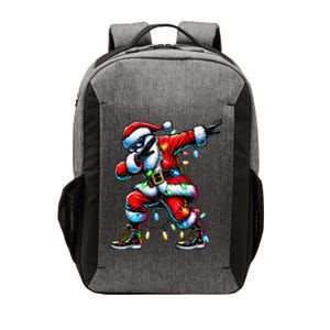 Dabbing Santa Xmas Lights Gifts Christmas Gift Vector Backpack