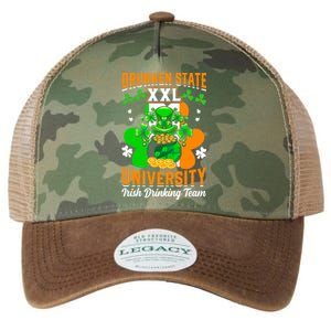 Drunken State Xxl University Irish Ing Team Gift Legacy Tie Dye Trucker Hat