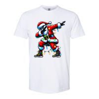 Dabbing Santa Xmas Lights Gifts Christmas Softstyle CVC T-Shirt