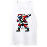 Dabbing Santa Xmas Lights Gifts Christmas PosiCharge Competitor Tank