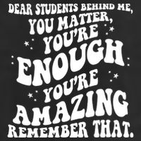 Dear Student You Matter Youre Enough Quote 11oz C Handle Ceramic Mug