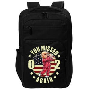 Donald Trump 02 Golf You Missed Again 2024 Election Impact Tech Backpack