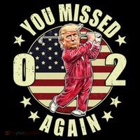 Donald Trump 02 Golf You Missed Again 2024 Election Impact Tech Backpack