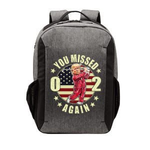 Donald Trump 02 Golf You Missed Again 2024 Election Vector Backpack