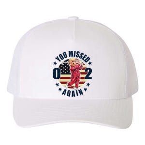 Donald Trump 02 Golf You Missed Again 2024 Election Yupoong Adult 5-Panel Trucker Hat