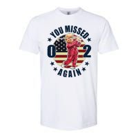 Donald Trump 02 Golf You Missed Again 2024 Election Softstyle CVC T-Shirt