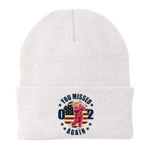 Donald Trump 02 Golf You Missed Again 2024 Election Knit Cap Winter Beanie