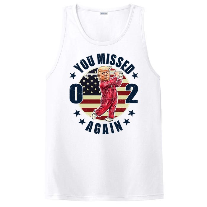 Donald Trump 02 Golf You Missed Again 2024 Election PosiCharge Competitor Tank