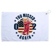 Donald Trump 02 Golf You Missed Again 2024 Election Grommeted Golf Towel