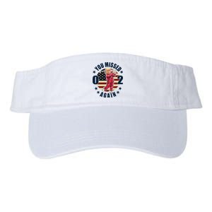 Donald Trump 02 Golf You Missed Again 2024 Election Valucap Bio-Washed Visor