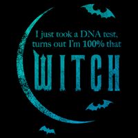 Dna Test 100% That Witch Gift Cooling Performance Crew T-Shirt