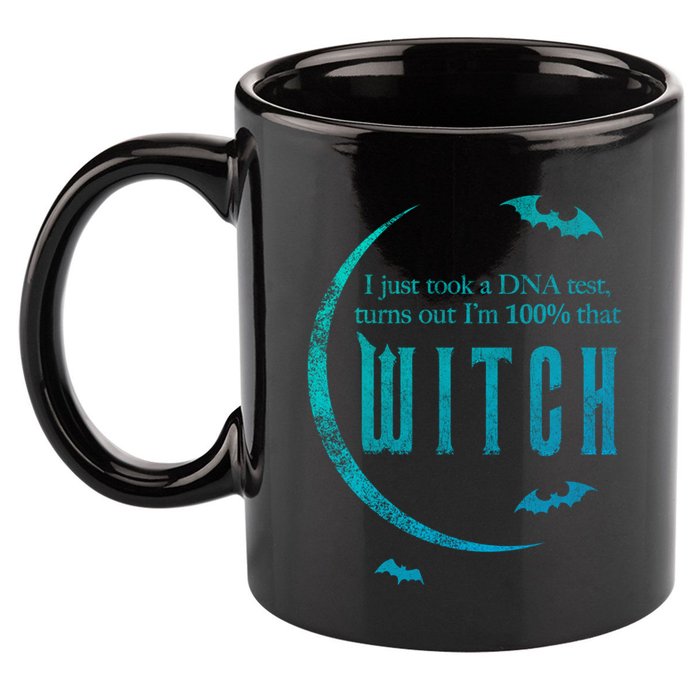 Dna Test 100% That Witch Gift 11oz C Handle Ceramic Mug