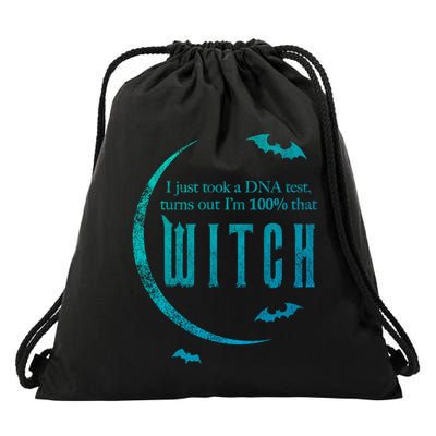 Dna Test 100% That Witch Gift Drawstring Bag