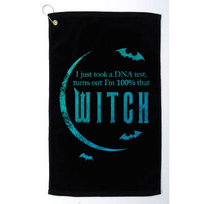 Dna Test 100% That Witch Gift Golf Towel